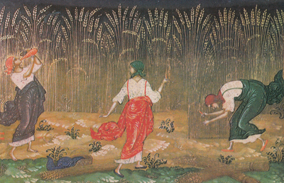 Iwan Markitschew: Getreidemahd, 1926